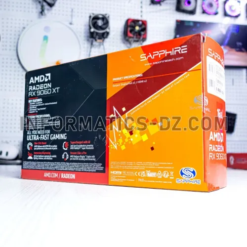 Sapphire Pulse AMD Radeon RX 9060 XT OC 16GB GPU