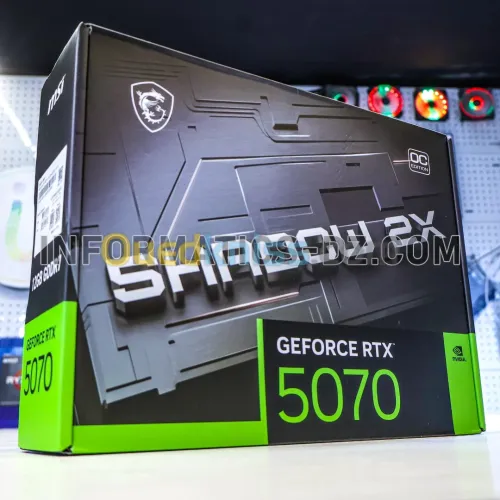 MSI GeForce RTX 5070 12GB SHADOW 2X OC 12GB GDDR7 GPU