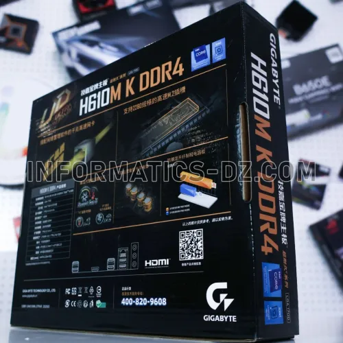 Gigabyte H610M-K DDR4 Rev. 2.0 Motherboard