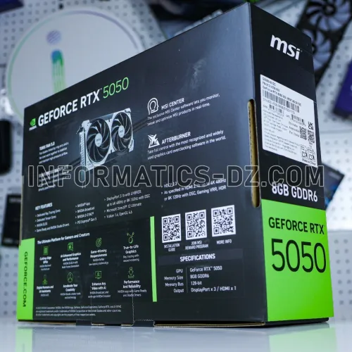 GeForce RTX 5050 8GB VENTUS 2X OC GDDR6