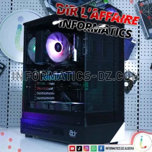 PC R56-360TI Gaming : RYZEN 5 5600 | RTX 3060 TI 8GB | B550MHP | 16GB RAM DDR4 RGB | 512GB NVME GEN4