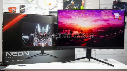 MATOS NEON 32 inch 4K @160 HZ , Fast IPS, 1 ms GTG, VRR & ALLM Playstation5/SeriesS/X, with Speakers