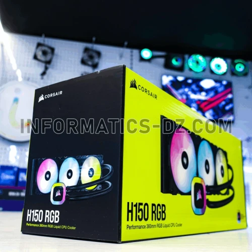 CORSAIR H150 RGB 360mm Liquid CPU Cooler