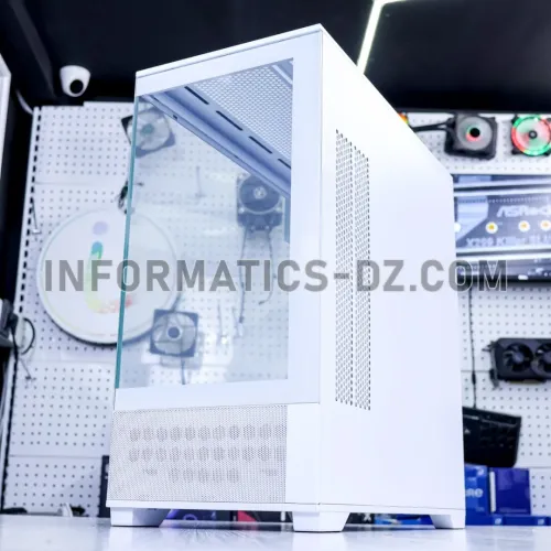 CASE GameMax VISTA Mid-Tower BLACK / WHITE - avec/sans Fans