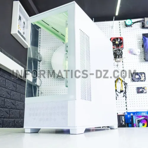 CASE GameMax VISTA Mid-Tower BLACK / WHITE - avec/sans Fans