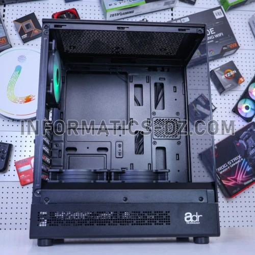 ADR 5071 3 Fans ARGB, Micro-ATX / ITX, USB-C, Gaming Case