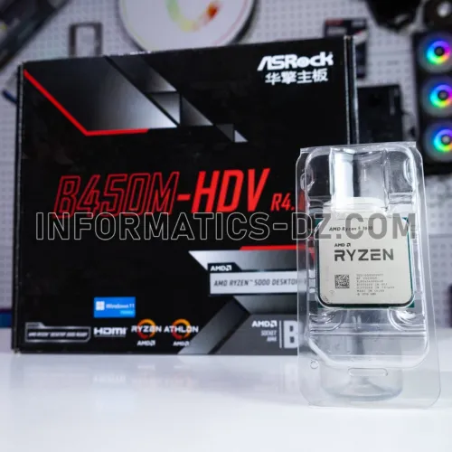 Bundle/KIT ASROCK B450M-HDV R4.0 + AMD Ryzen 5 3600 TRAY