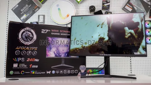GAME REVOLUTION APOCALYPS 27'' 240Hz IPS 2K ROTATIF RGB