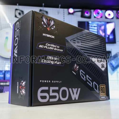 Hybrok PSU 650W / 750W 80+ BRONZE ATX Power Supply