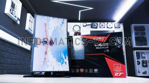 HYBROK Light HG27CUF: 27 pouces Curved VA FHD 180Hz, 1ms  RGB Light Monitor