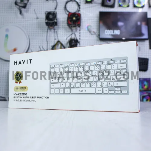 CLAVIER HAVIT HV-KB221G SANS FIL