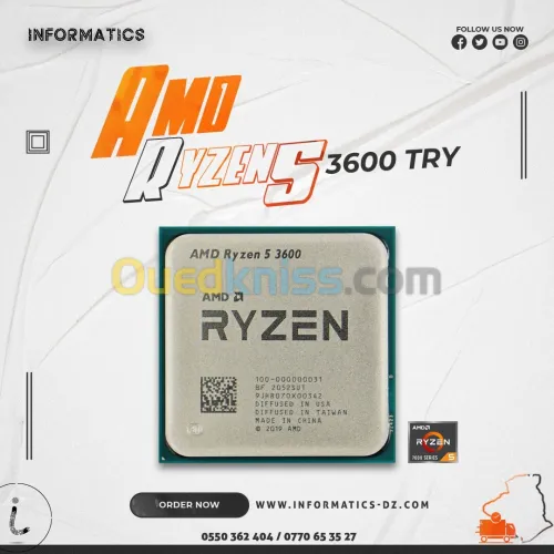 AMD Ryzen 5 3600 TRAY (3.6 GHz / 4.2 GHz)