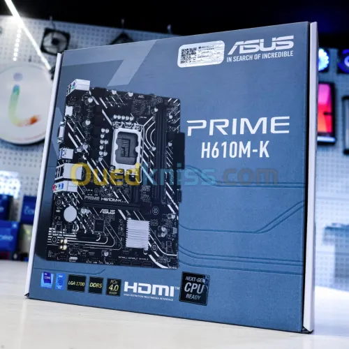 ASUS PRIME H610M-K DDR5 - Micro ATX - LGA 1700
