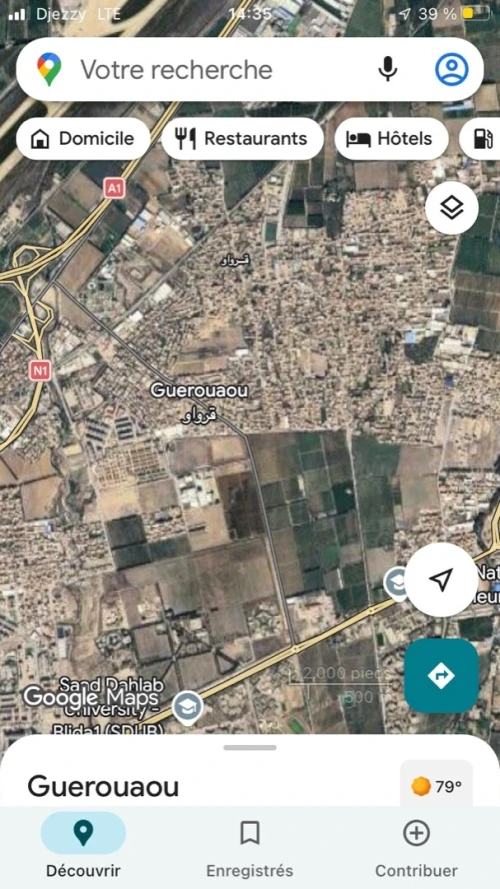 Vente Villa Blida Guerrouaou