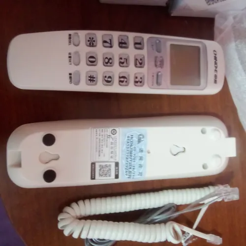 Téléphone fixe filaire murale