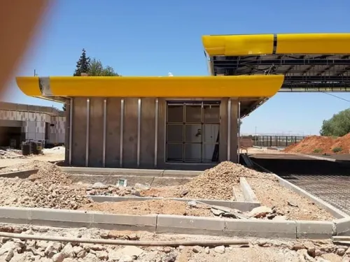 Mûr Rideau Alucobond Habillage Intér Et Extérieur Menuiseries PVC Aluminium Travaux De Fer