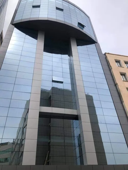 Mûr Rideau Alucobond Habillage Intér Et Extérieur Menuiseries PVC Aluminium Travaux De Fer