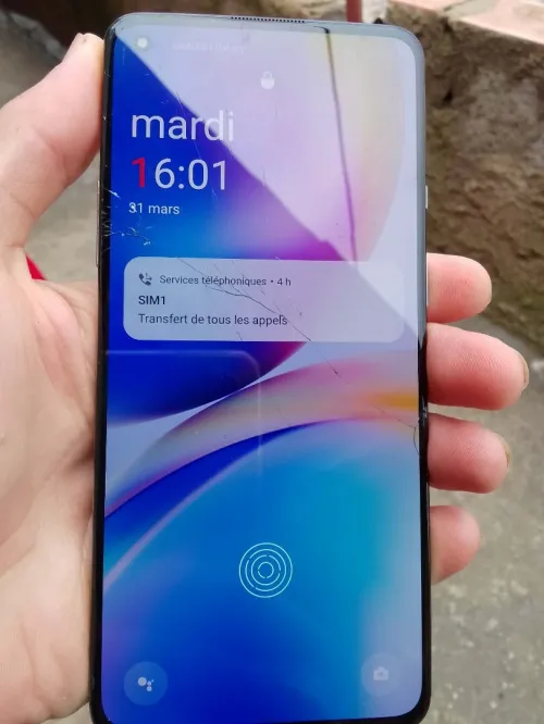 Oneplus 8t 5G fissuré 128Gb 8+8Gb ram  snapdragon 865 batterie 4500 120 hz PUBg 90 fps prix fix💯🔥 Oneplus 8t 5G