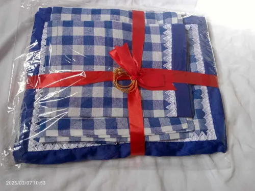 PARURE SERVIETTE DE CUISINE