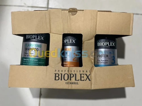 coffret BIOPLEX 1/SHAMPOO 2/TRAITEMNT 3/ONDITIONER 500ML