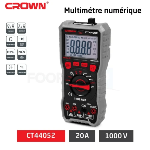 مقياس رقمي أصلي من CROWN موديل CT44052