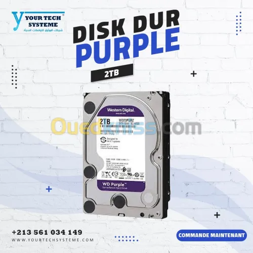 DISK DUR 2TB PURPLE