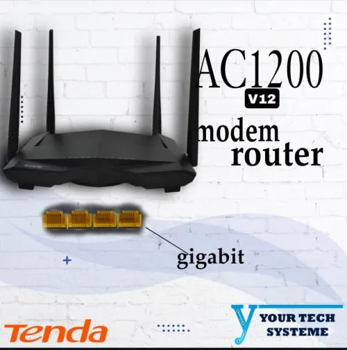 wifi modem router tenda AC1200 v12