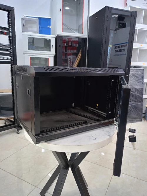 Armoire Murale 6U 19" Telesystem 570*450 mm Pour équipements réseau et télécoms