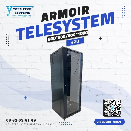 ARMOIR 42U 19" 800*800/800*1000 TELESYSTEM