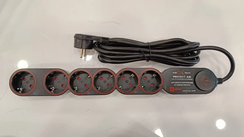MULTIPRISE PROTECT A/B AVP 16A 6P 3M CAMELEC