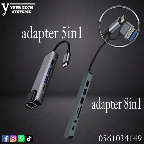 adapter 5in 1 & adapter 8in 1