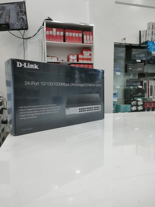 SWITCH D LINK 24P 10/100/1000 RACK