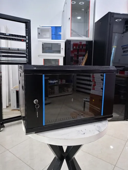 Armoire Murale 6U 19" Telesystem 570*450 mm Pour équipements réseau et télécoms