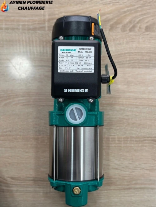 POMPE A EAU SHIMGE 3 TURBINE PRM203
