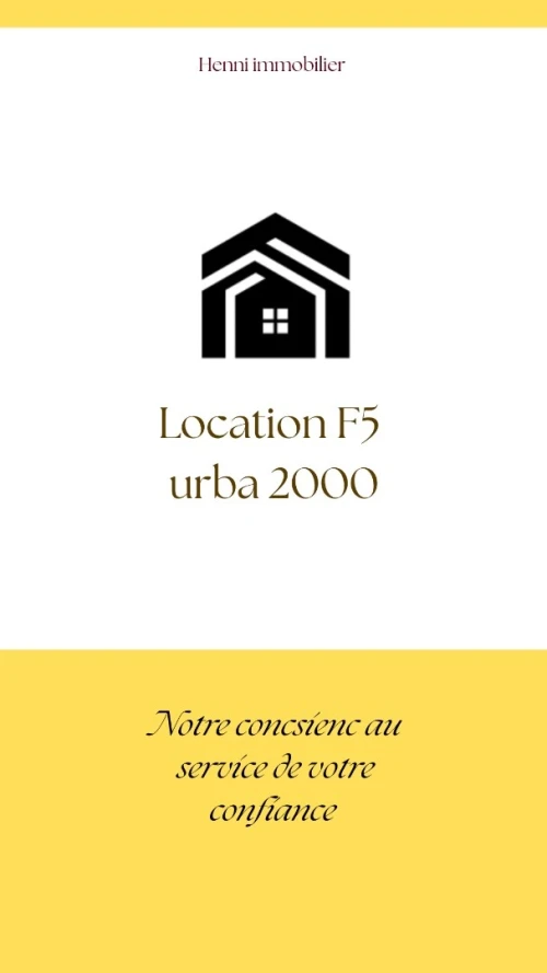 Location Appartement F5 Alger El achour