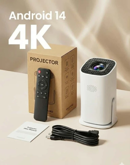 Smart Mini projector P30 Pro Android 14 4K wifi 6