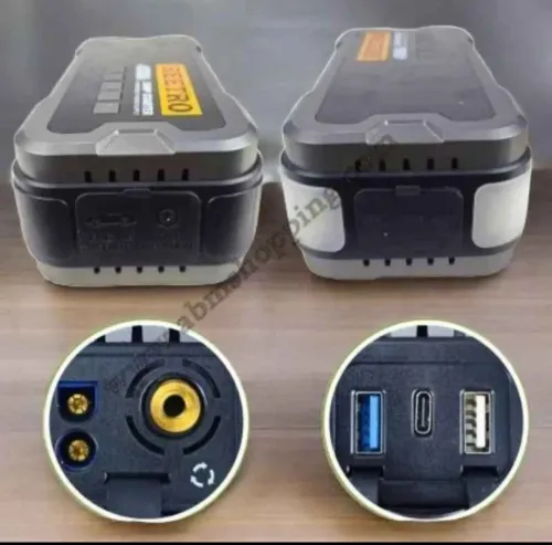 Booster batterie 4 in1 4000A, compresseur 10 Bar, Power Bank 24000 mAh et lamp torche 3 positions av