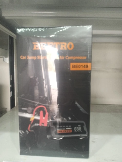 Booster batterie 4 in1 4000A, compresseur 10 Bar, Power Bank 24000 mAh et lamp torche 3 positions av