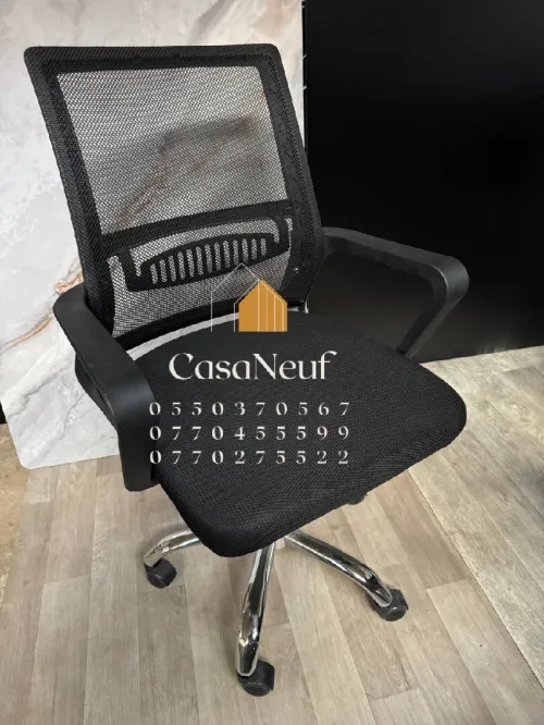 Chaises de bureau tulipe et filet