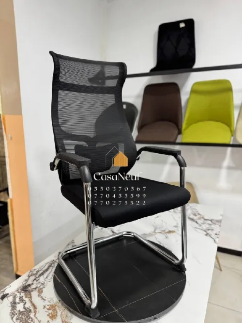 Chaises de bureau tulipe et filet