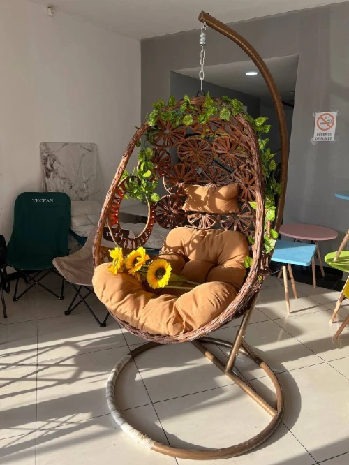 Chaise Balançoire Lotus et d'autres 