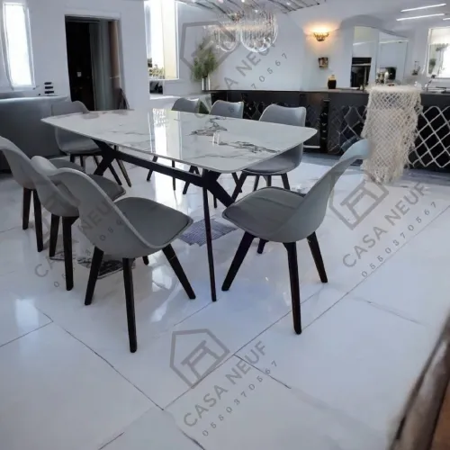 table de 8 chaises