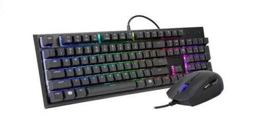 clavier souris gamer rgb cooler master