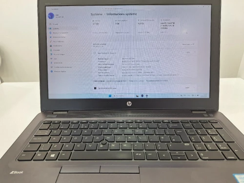 Hp zbook 15u G3