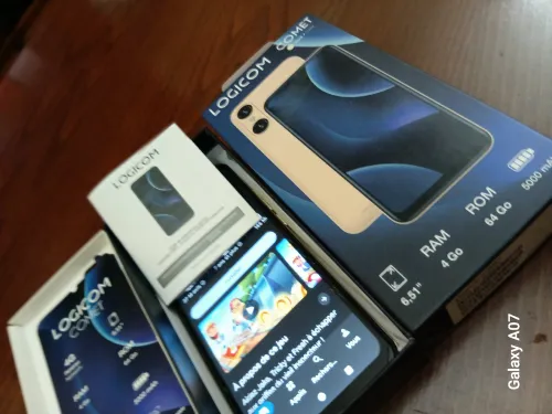 Logicom Comet 4g/64g.5000MAH.made in France French smartphone Android
