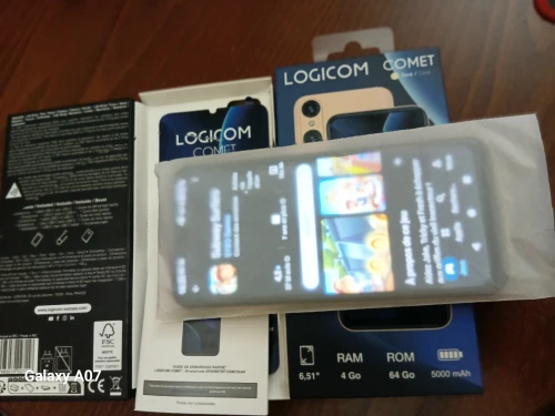 Logicom Comet 4g/64g.5000MAH.made in France French smartphone Android