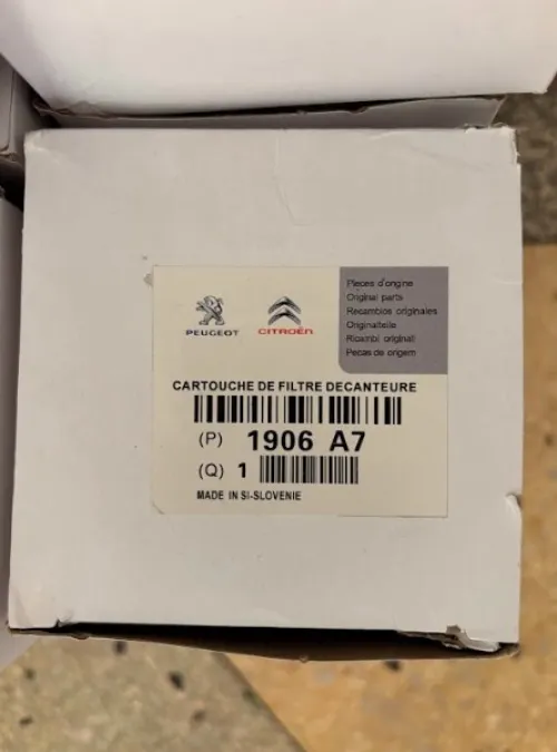 Filtre a gasoil peugeot original 2.0 hdi
