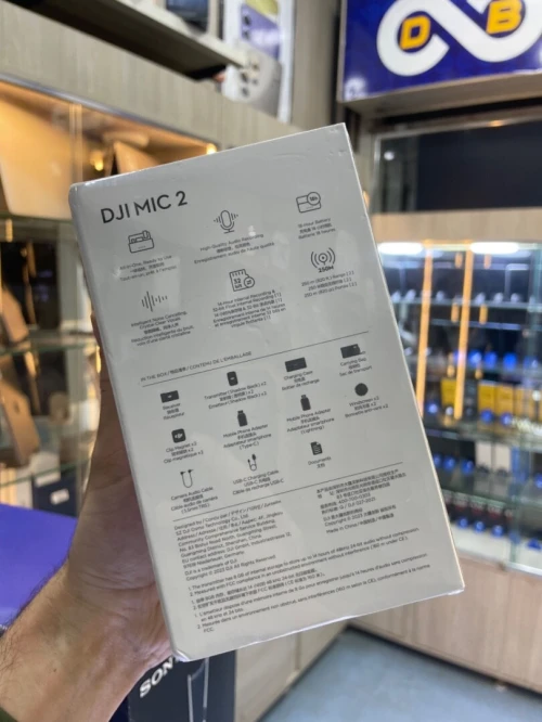 Dji Mic 2 Microphone Sans File ( 2TX + 1RX + Charging Case )
