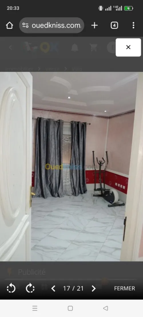 Vente Villa Sidi Bel Abbès Sidi bel abbes