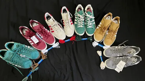 Lot de 6 paires de Adidas Campus 80s édition limitée neuves 44